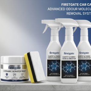 firstgate churchill carpet rug odour molecules removal spray 3 bottle pack | heavy duty plant based odour er for musty, moldy, pet & smoke smells