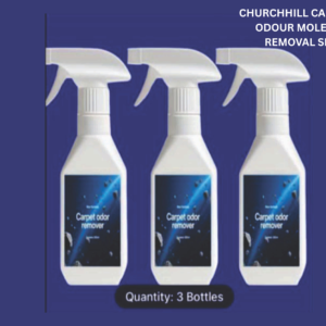 churchhill carpet rug odour molecules removal spray