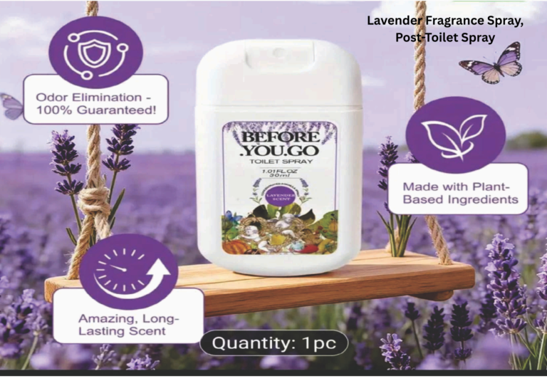 lavender fragrance spray, post toilet spray