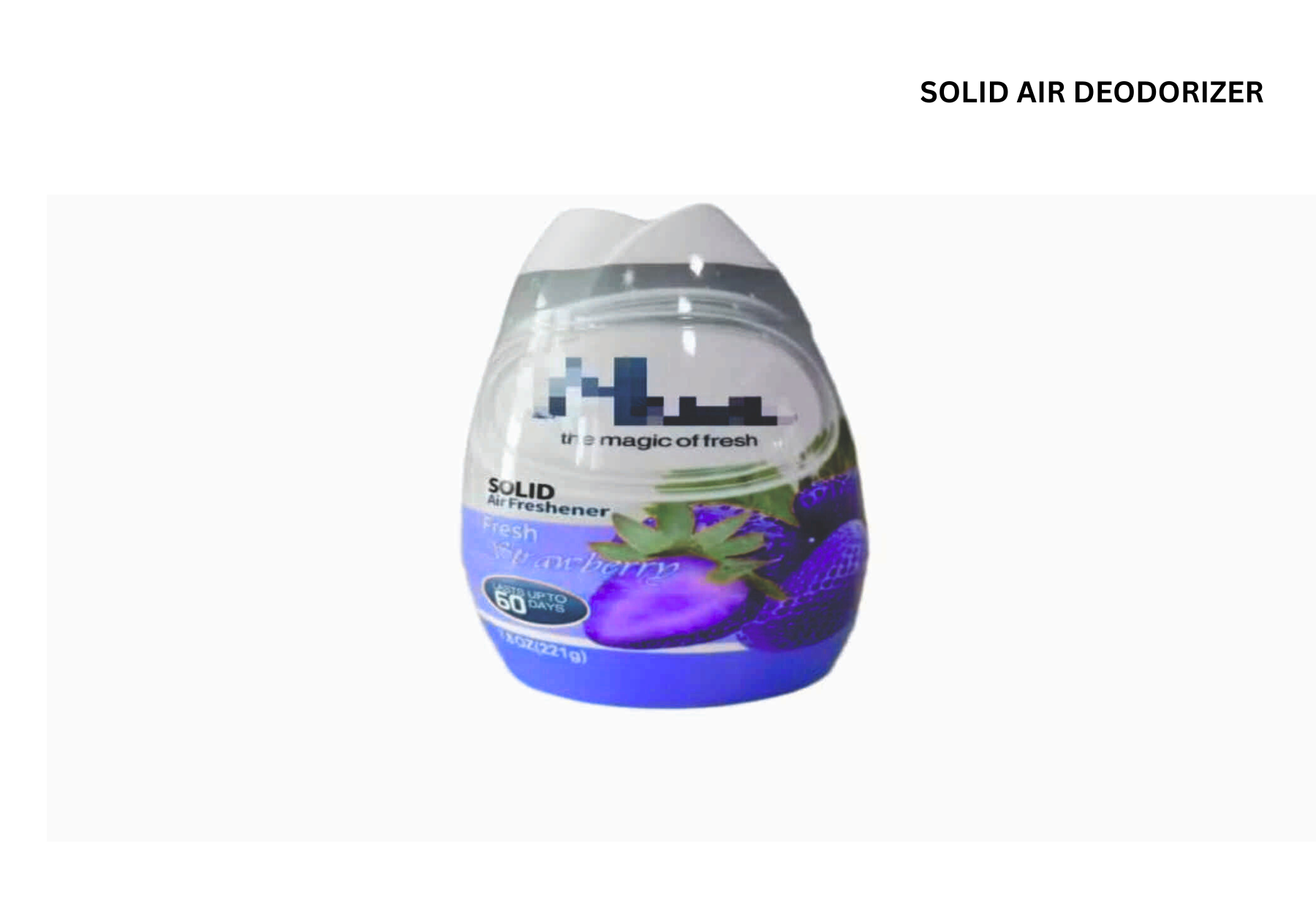 solid air deodorizer solid air deodorizer