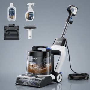 rug shampooing machine with chemical