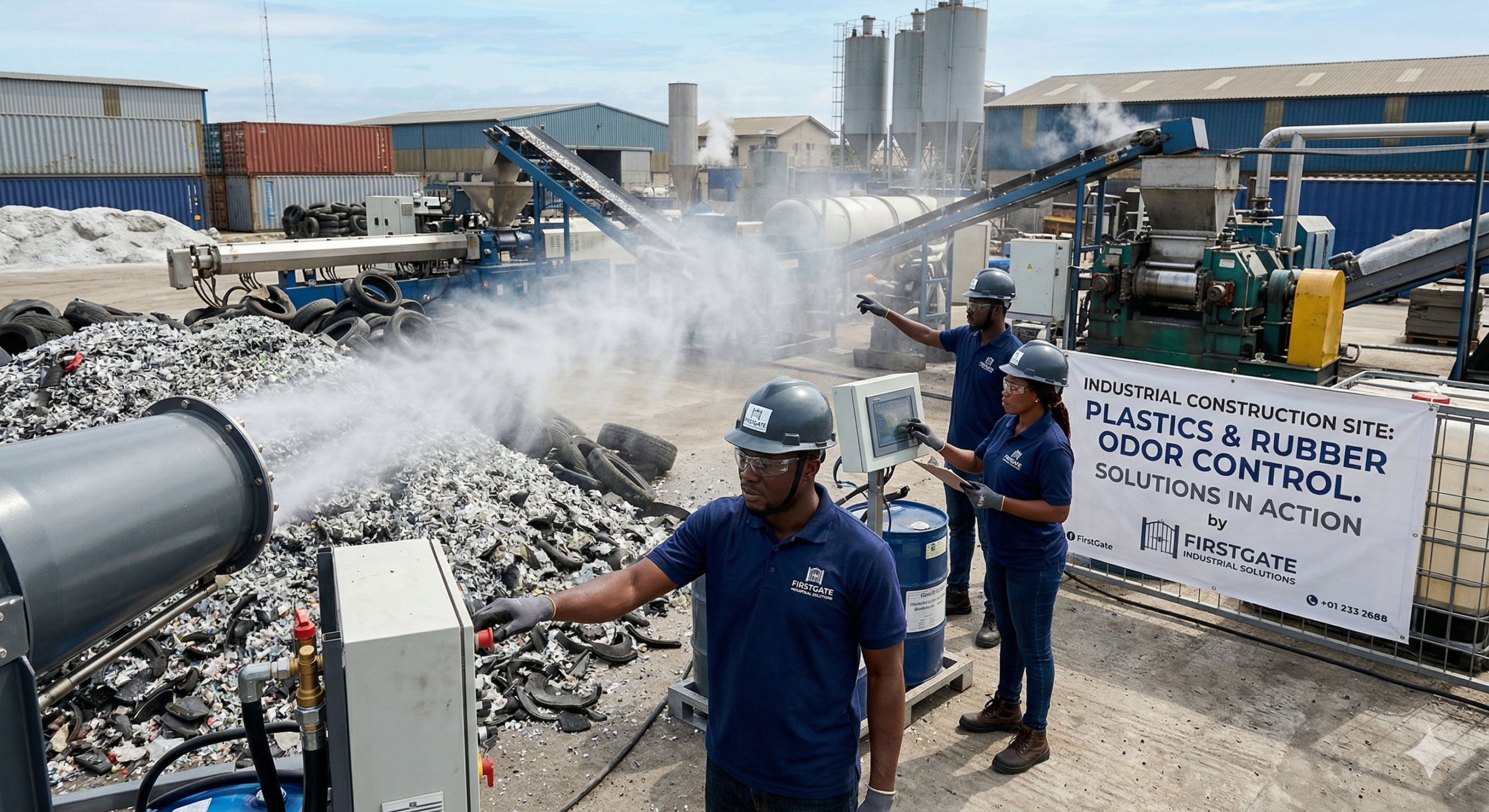 plastics & rubber odor control