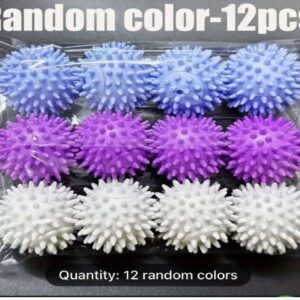 12pcs reuseable laundry dryer balls