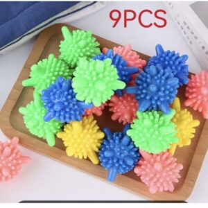 solid friction washing ball