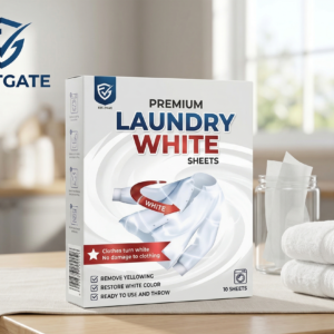 white garment care kit